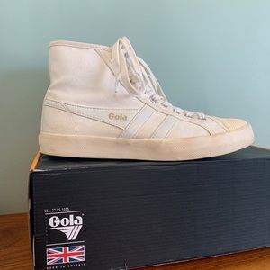 Gola Coaster high top off white sz 40/9